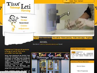 titof-tattoo-leti-piercing.com website preview