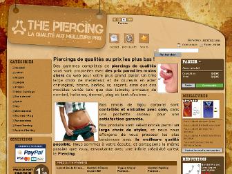 the-piercing.org website preview