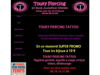 toukypiercing-aix.wifeo.com website preview