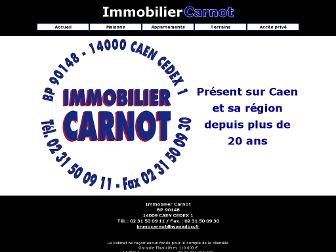 immo-carnot.com website preview