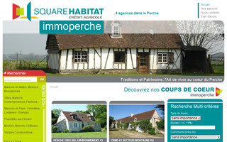 immoperche.com website preview