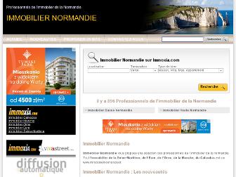 immobiliernormandie.fr website preview