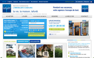 laforet-cabourg.com website preview