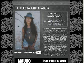 laurasatana.com website preview