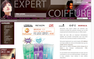 expert-coiffure.com website preview