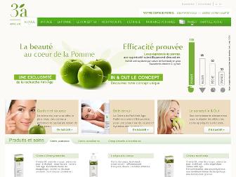 3a-cosmetique.fr website preview