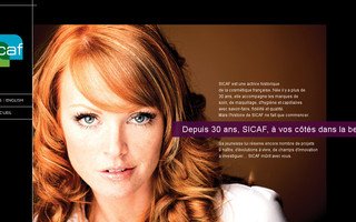 sicaf-cosmetiques.fr website preview
