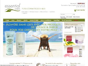 essentialcare.fr website preview