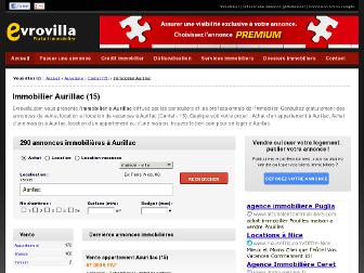 immobilier-aurillac.evrovilla.com website preview