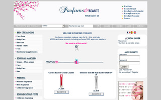 parfumsetbeaute.com website preview