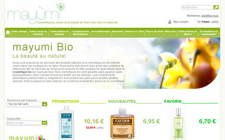 mayumi-bio.com website preview