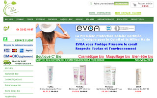 cosmetique-biologique.net website preview