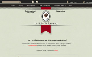 leopold-cosmetique-bio.fr website preview