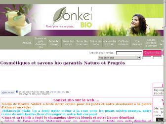 sonkeibio.com website preview