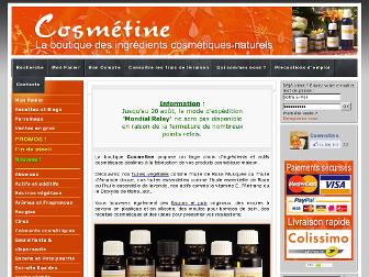 cosmetine.com website preview