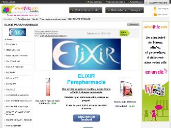 elixirparapharmacie.com website preview