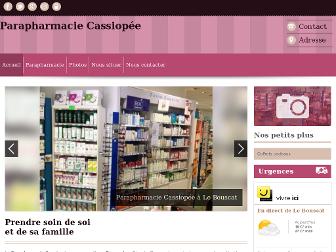parapharmacie-cassiopee-bouscat.fr website preview