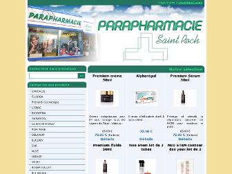 parapharmaciesaintroch.com website preview