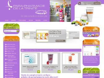 para-pharmatrinite.fr website preview