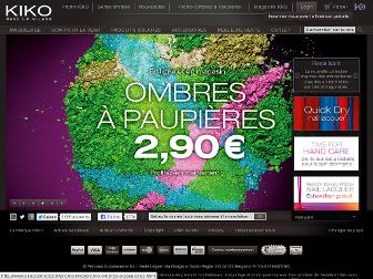 kikocosmetics.fr website preview