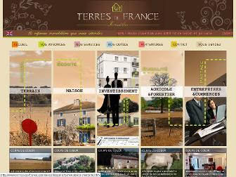 terres-de-france.com website preview