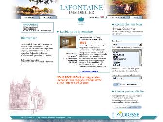 charente-immobilier-lafontaine.com website preview