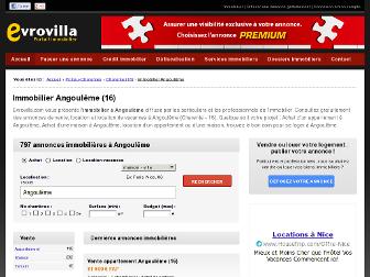 immobilier-angouleme.evrovilla.com website preview