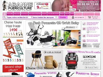 sabanne.fr website preview
