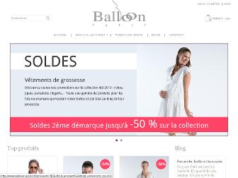 balloon-paris.fr website preview