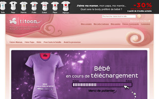 titoon.fr website preview