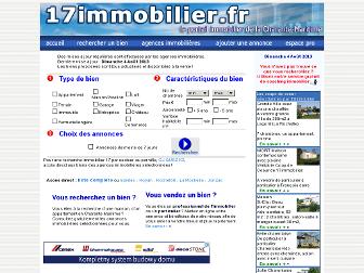 17immobilier.fr website preview