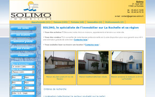 agences-solimo.fr website preview