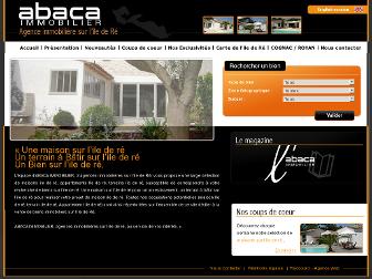 abaca-iledere.com website preview