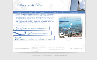 agence-du-fier.fr website preview