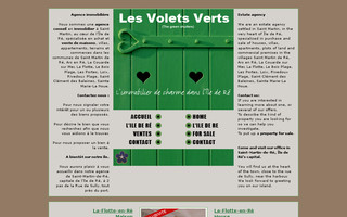 lesvoletsverts.fr website preview