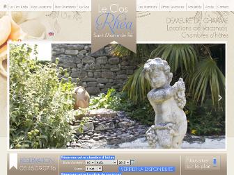 residence-rhea.fr website preview