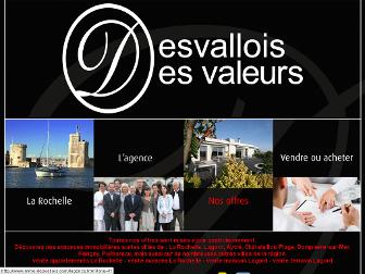 immo-desvallois.com website preview