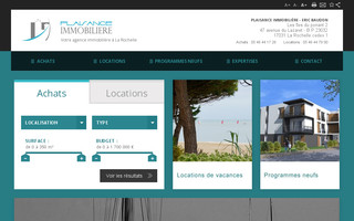 la-rochelle-immobilier.com website preview