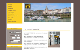 cabinetpremium.fr website preview