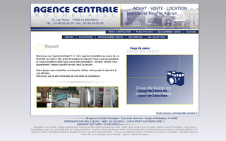 agencecentrale17.fr website preview