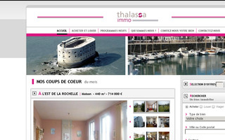 thalassa-immo17.com website preview