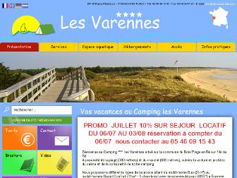 les-varennes.com website preview
