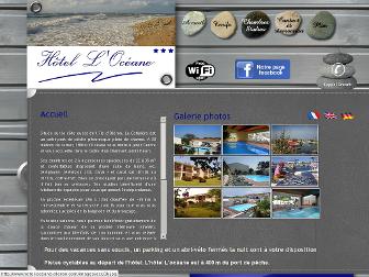 hotel-oceane-oleron.com website preview