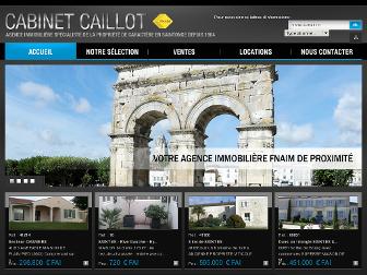 cabinet-caillot.com website preview