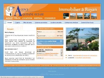 aquitaine-oceane.com website preview