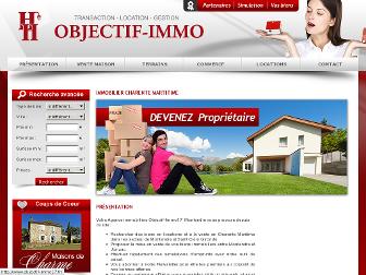 objectif-immo17.fr website preview