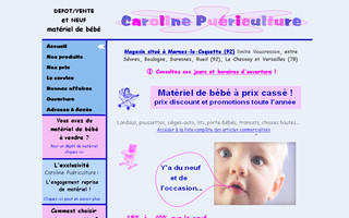 caroline-puericulture.com website preview