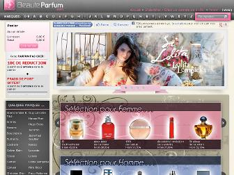 beauteparfum.com website preview