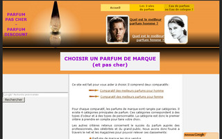 parfum-pas-cher.info website preview