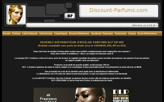 discount-parfums.com website preview
